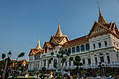 Bangkok Grand Palace,  the Chakri Maha Prasat hall. 